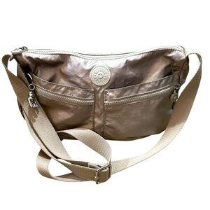 Kipling ALVAR Crossbody Bag Metallic Glow Women’s Functional Crossbody Purse